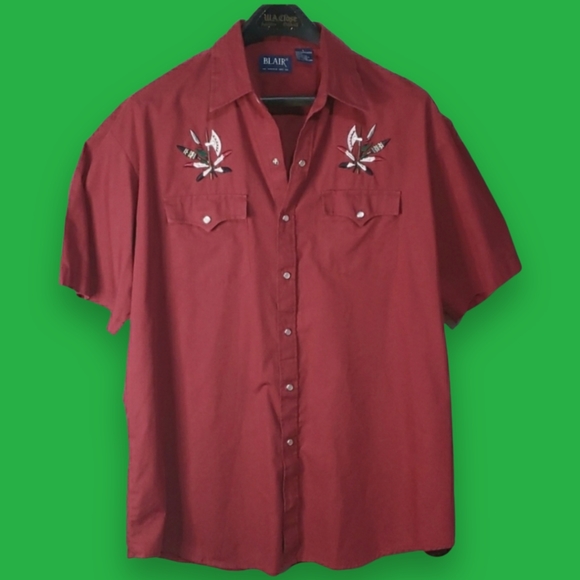 Blair Other - Western snap button down